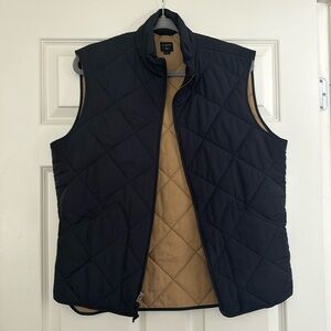 JCrew Men’s Blue Puffy Vest